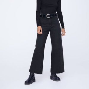 ZW PREMIUM MARINE STRAIGHT JEANS BLACK